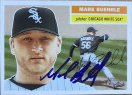 Mark Buehrle Signed 2005 Topps Heritage