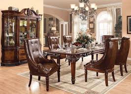 Can accommodate up to 12 persons. 60075 Cherry Wood Dining Table Set Double Lea Luchy Amor Furniture