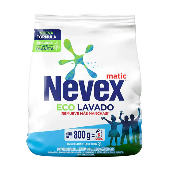 Jabon Polvo Nevex 800 Grs