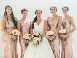 Color rose gold and burgundy wedding. Romantic Rose Gold And Burgundy Wedding