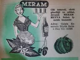 Meram Meyve Suyu 1953 Meyve Sulari Meyve Su