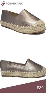 New Pewter Espadrilles Shoes Espadrille Shoes Espadrilles Shoes