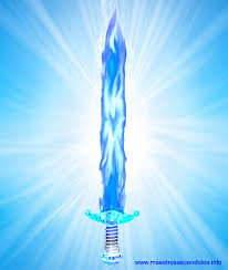 Espada de Llama Azul Espada de Llama Azul En el Nombre de la Poderosa  Presencia de Dios “YO SOY” y del Fuego Creador pulsante en cada corazón  humano, enviamos la Llama de