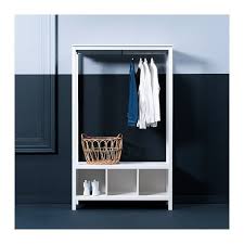Hemnes Guardaroba A Giorno Mordente Bianco 120x50x197 Cm Ikea It Open Wardrobe Ikea Hemnes White Stain