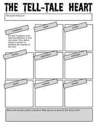 The Tell Tale Heart By Edgar Allan Poe Reading Activity Packet The Tell Tale Heart Edgar Allan Poe Poe