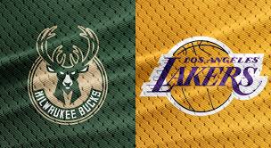 Sportslogos.net does not own any of the team, league or event logos/uniforms depicted within this. Milwaukee Bucks Vs Los Angeles Lakers Free Sports Picks Sports Odds Nfl Nba Ncaa Sports Chat