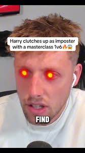 Harry's Imposter Masterclass in Among Us with 1v6 Clutch