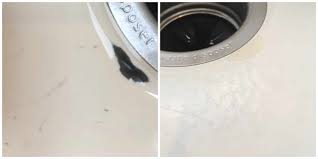 how to fix a chip in a porcelain sink