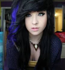 Chances are you're probably considering blonde, some hue few. Black Hair Blue Streak Hairstyles Vip