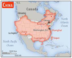 Someone Compared The Sizes Of 22 Countries To Usa With A Real Scale Perspective Map North America Historical Maps