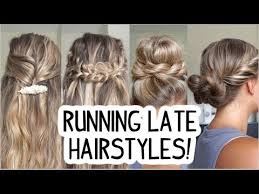 Perfect if you're lazy with your hair like me 😂if you have any questions, let me know in the comments below. Running Late Hairstyles Quick Easy Short Medium Long Hair Youtube Running Late Hairstyles Hair Styles Long Hair Styles