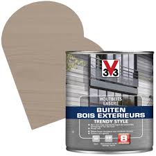Résine polysiloxane renforcée teflon qui accentue l'effet déperlant pour une protection encore plus étanche et une meilleure préservation du bois face aux. Lasure Pour Bois Exterieur Trendy Style Chene Cendre 0 75 L V33