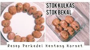 Jun 21, 2021 · resep kalio kentang ati ampela ayam. Resep Perkedel Kentang Kornet Stok Kulkas Youtube