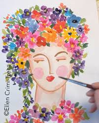 Pin On Flowers Painting