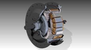 Golden Motor 250w Geared Hub Motor For Front Bicyclewheel Minimotor Stl Step Iges Solid E How Electric Motors Work Electric Motor Electric Car Conversion