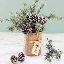 Pour une déco naturelle et simple à réaliser pour noël, pensez aux pommes de pin. Diy Noel Pomme De Pin Pour Une Deco Nature A Fabriquer Cote Maison