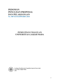 Draft proposal penelitian tesis/tulisan essai/syarat khusus lainnya yang dipersyaratkan oleh program studi tidak perlu diunggah tetapi dikirim langsung ke program studi tujuan dilengkapi dengan fotokopi bukti daftar. 1 Pedoman Penulisan Proposal Pu Ugm