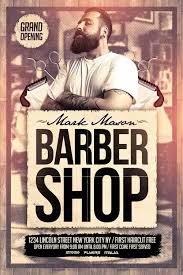 Are there any free psd templates for party invitations? Download Barber Shop Free Psd Flyer Template