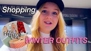 SHOPPING VLOG FOR WINTER OUTFITS & HAUL