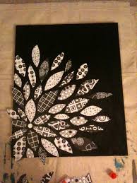 Start placing your swirled pieces of scrapbook paper in each hexagon of the chicken wire. Diy Canvas Flower With Scrapbook Paper Riss Home Design Riss Home Design Home Decor Design And Diy Blog