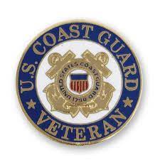 U S Coast Guard Veteran Lapel Pin Coast Guard Veteran Coast Guard Veteran