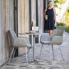 French cafe bistro rattan cane chairs are found in throughout paris, and the essence of parisian city romance in european cities. Cane Line Drop Bistro Table