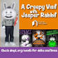 A Creepy Visit with Jasper Rabbit at the North Side Library