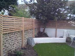 Fence height would be governed by local building codes or ordinances. Larch Fence 3 Backyard Fences Privacy Fence Landscaping Backyard Privacy