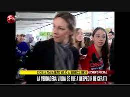 Cerati died on september 4, more than four year in a coma after. Cecilia Amenabar Camino Al Funeral De Gustavo Cerati 2014 Youtube