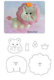 Hasilnya tentu tidak kalah cantik dengan bahan dari besi, plastik, dan kayu. 12 Boneka Flanel Singa