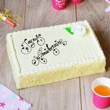 Saint Michel Personnalise Inscription Gateau Personnalise Gateau Gourmand Genoise Nature
