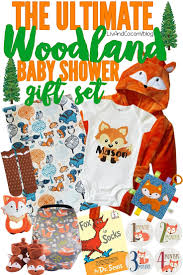 Woodland Animals Theme Baby Shower Gift Ideas Gift Guide Liv Co Trendy Newborn Baby Bodysuits Toddler T Shirts Accessories Handmade In The Usa