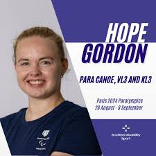 🌠 Hope Gordon will be competing at the Paris 2024 Paralympics later this  month, in Para canoe! Fun fact: Hope is already a Paralympian after  competing at the 2022 Winter Paralympic Games