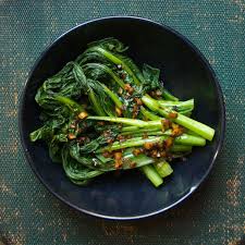 Choy Sum Asian Greens With Garlic Sauce Asian Vegetables Asian Recipes Vegetable Recipes