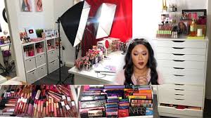 my makeup collection makeup room tour