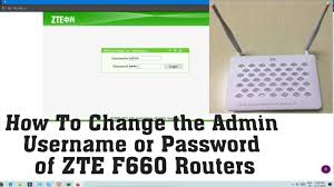 The majority of zte routers have a default username of admin, a default password of admin, and the default ip address of 192.168.1. How To Change The Admin Username Or Password Of Zte F660 Routers