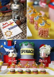 These little pots are a wonderful baby shower favor or a nice homemade gift for expectant mothers. Lil Sailorman Popeye Inspired Baby Shower Hostess With The Mostess