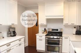 easy diy subway tile backsplash