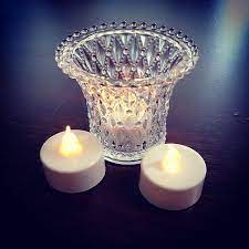 100均のledキャンドルライトが活躍 おしゃれな照明アイデア集 candles candle holders display