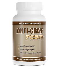 Given that gray hair tends to be a bit drier, it's necessary to add moisture to your haircare routine, through a deep conditioner, a shampoo, or your styling products. Amazon Com Anti Gray 7050 Hair 60 Capsules Decrease Gray Hair Restore Natural Hair Color Contains Essential B Vitamins Minerals And Herbs 1 Bottle Hair And Scalp Treatments Beauty