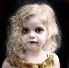 Child Vampire face