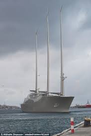 Russian billionaire's mammoth £360million 'Sailing Yacht A' superyacht |  Sailing yacht, Big yachts, Super yachts