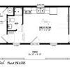 Create and share floor plans quickly and easily. Two Bedroom 14x40 Floor Plans