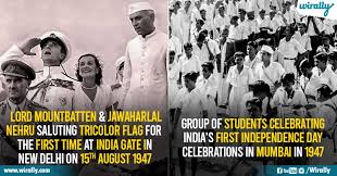 First Independence Day Celebrations ...