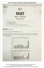 Muet My Way Muet Report Writing Sample Template In 2020 Report Writing Writing Photo Essay Examples