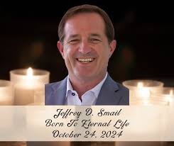 Our parish extends our sympathy and prayers to the family and friends of  Jeffrey D. Smail. May they be comforted in their sorrow and may angels lead  his soul into paradise! Jeffrey'sobituary