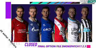 Every single action in a match is evaluated and you can confirm your rating and stats after the match. Pes Modif Pes 2017 Final Update Option File Smokepatch 17 3 2 By Eslam