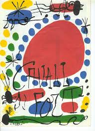 From forum auctions, joan miró, alexander calder, atelier mourlot, 1967 (1967), two lithographic posters printed in colours, 71.1 × 53.3 cm Joan Miro Das Katalanische Kunstlergenie