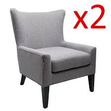 It can complete a living room or dining room set, or serve as the perfect bedroom chair for reading. Buy Finnkarelia Tall Wingback Fabric Accent Chair Upholstered Armchair Modern Club Sofa Contemporary Living Room Bedroom Seat Accent Furniture Modern Sofa Arm Chairs Grey 2 Sets In Cheap Price On Alibaba Com