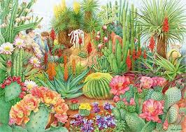 Develops into a seed after fertilization. The Flower Show Desert Plants 1000 Piece Jigsaw Puzzle